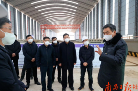 李红军专题调研南昌绕城高速西二环项目建设情况